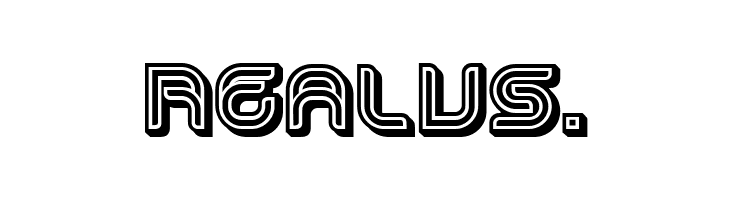 Dropped 3D Filled Regular  Free Fonts Download