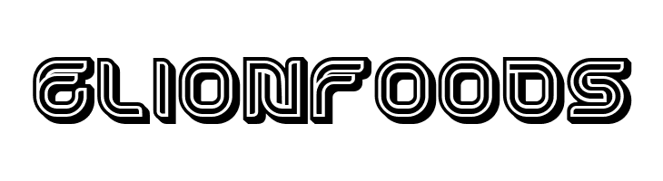 Dropped 3D Filled Regular  Free Fonts Download
