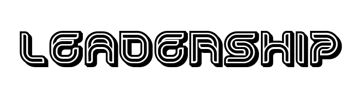 Dropped 3D Filled Regular  Free Fonts Download