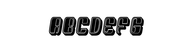 President Filled Italic  Free Fonts Download