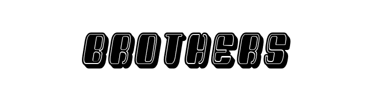 President Filled Italic  Free Fonts Download