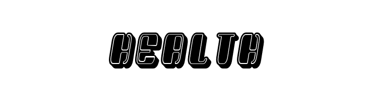 President Filled Italic  Free Fonts Download