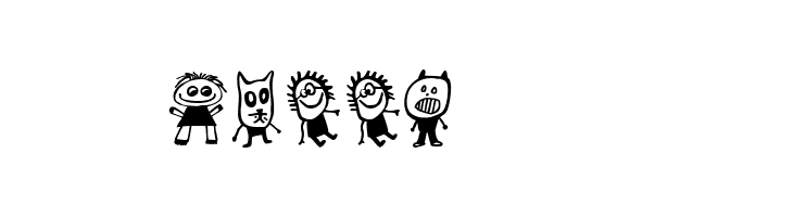 Kinderskizzen Regular  Free Fonts Download