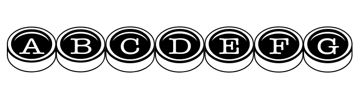 TypewriterKeys  Free Fonts Download