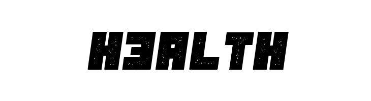 Tokarev Grunged Italic  Free Fonts Download