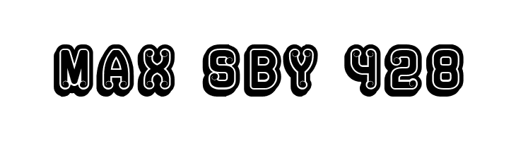 Rockefeller 3D Flat Regular  Free Fonts Download