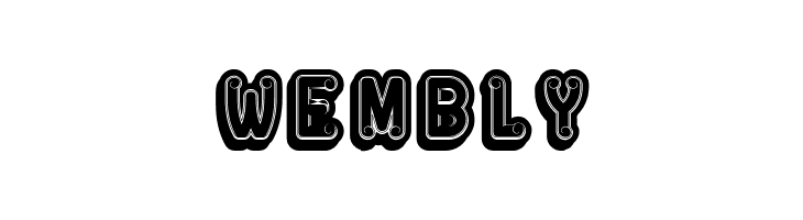 Rockefeller 3D Fancy Flat Regular  Free Fonts Download