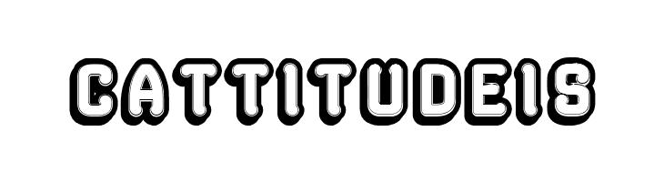 Rockefeller 3D Hollow Flat Regular  Free Fonts Download