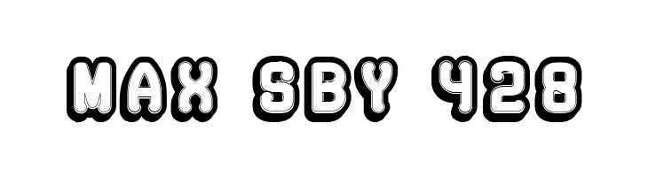 Rockefeller 3D Hollow Flat Regular  Free Fonts Download