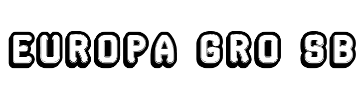 Rockefeller 3D Hollow Flat Regular  Free Fonts Download