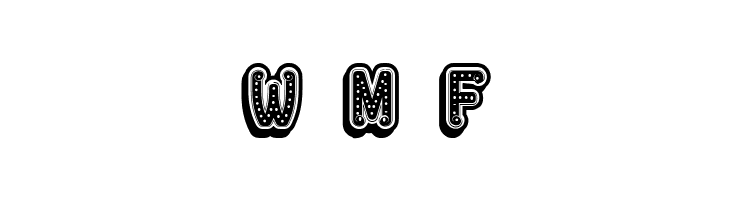 Rockefeller 3D Extravagant Regular  Free Fonts Download