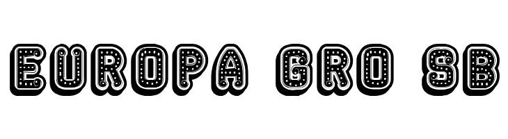 Rockefeller 3D Extravagant Regular  Free Fonts Download