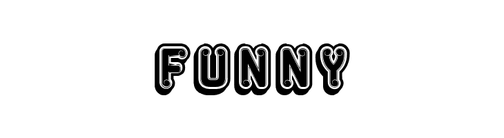 Rockefeller 3D Extravagant Flat Regular  Free Fonts Download