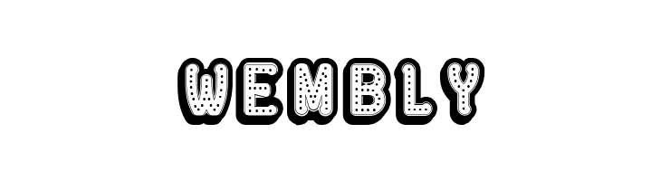 Rockefeller 3D Hollow Regular  Free Fonts Download