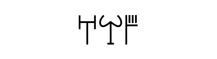 Syilloic Symbol  Free Fonts Download