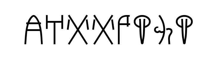 Syilloic Symbol  Free Fonts Download