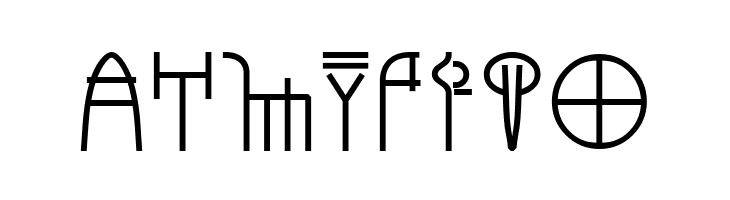 Syilloic Symbol  Free Fonts Download