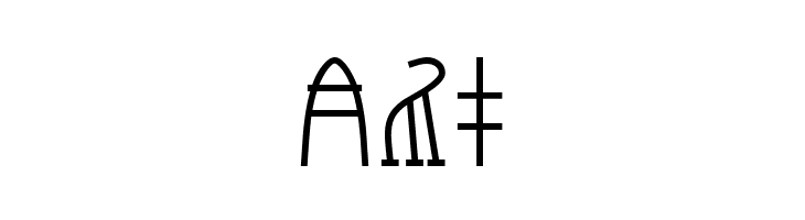 Syilloic Symbol  Free Fonts Download