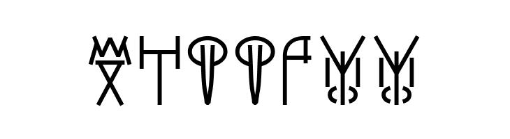 Syilloic Symbol  Free Fonts Download