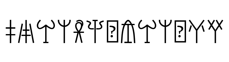 Syilloic Symbol  Free Fonts Download