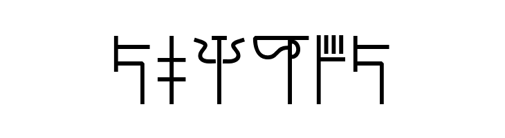 Syilloic Symbol  Free Fonts Download