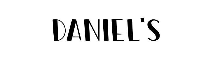 DANIEL%2527S The Carstenz Font