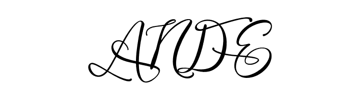 AndrianiScript  Free Fonts Download