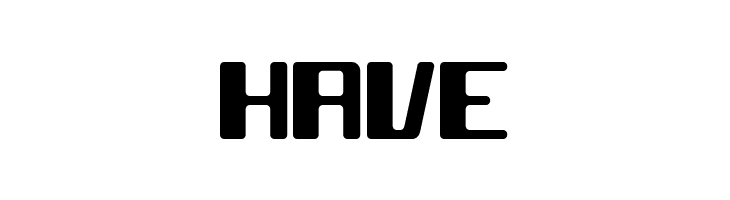 HAVE Black Wolf Font