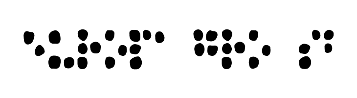 Heaven the Braille  Free Fonts Download