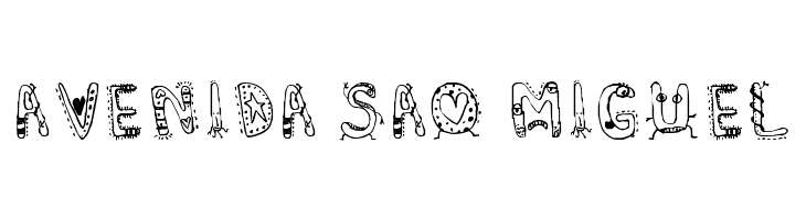 Denne's Aliens  Free Fonts Download