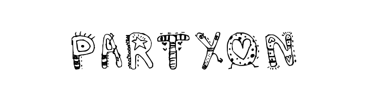 Denne's Aliens  Free Fonts Download