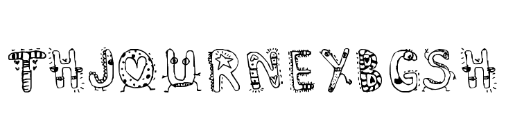 Denne's Aliens  Free Fonts Download