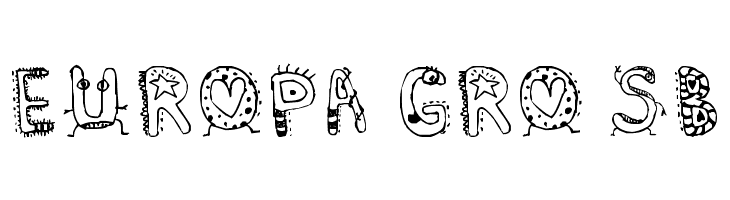 Denne's Aliens  Free Fonts Download