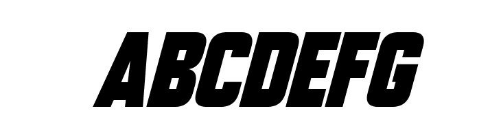 Tech Headlines Italic  Free Fonts Download