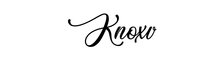 Knoxv Weather Sunday - Personal Use Font