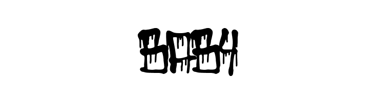 Bad Things  Free Fonts Download