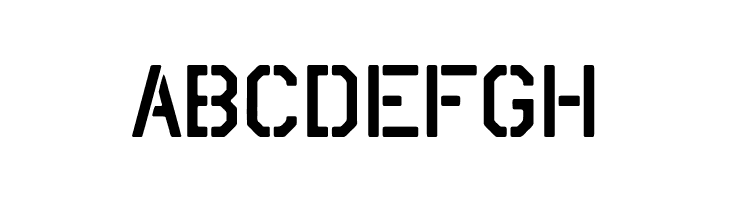 18 ARMY  Free Fonts Download