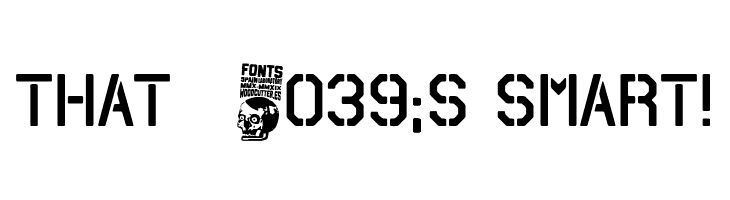 18 ARMY  Free Fonts Download