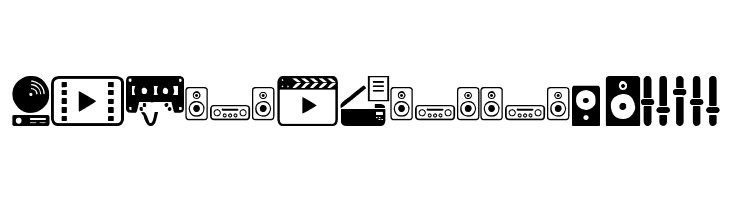 Home Entertainment  Free Fonts Download