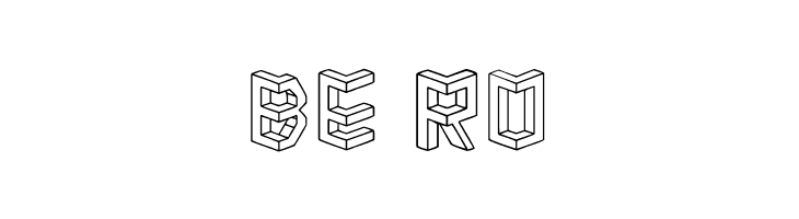 Isometria Club  Free Fonts Download