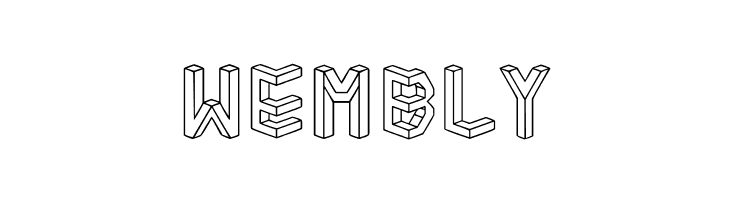 Isometria Club  Free Fonts Download