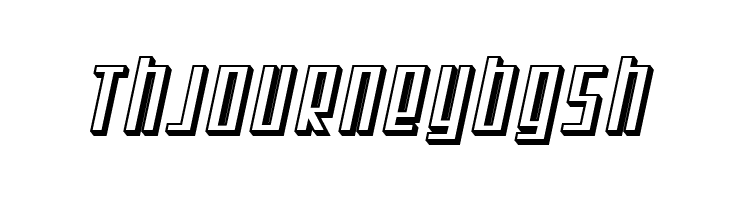 SF Square Root Shaded Oblique  Free Fonts Download