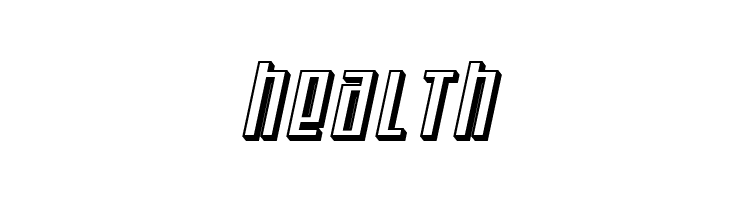 SF Square Root Shaded Oblique  Free Fonts Download