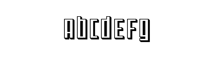 SF Square Root Shaded  Free Fonts Download