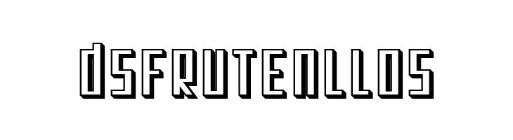 SF Square Root Shaded  Free Fonts Download
