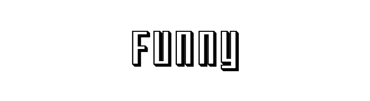 SF Square Root Shaded  Free Fonts Download