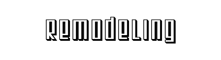 SF Square Root Shaded  Free Fonts Download