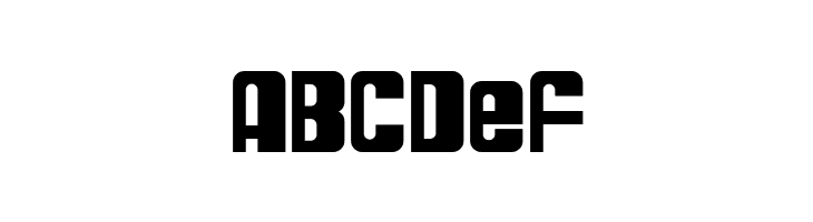 SF DecoTechno Bold  Free Fonts Download