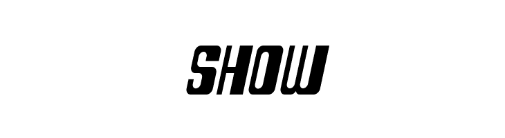 SF DecoTechno Condensed Oblique  Free Fonts Download