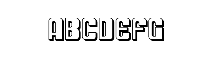 SF DecoTechno Shaded  Free Fonts Download